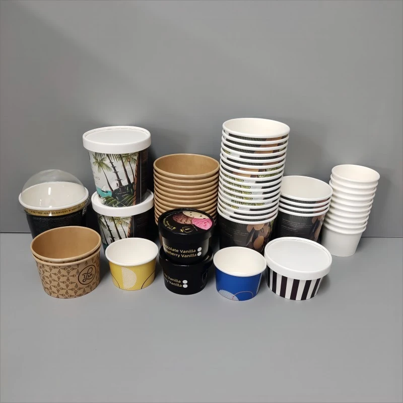 8oz Custom Printed Ice Cream Paper Cup price