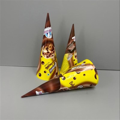 Manșon imprimat pentru cornet de înghețată